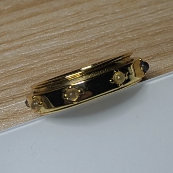 Pura Vida mental health awareness fidget ring, size 7 - Picture 3 of 3